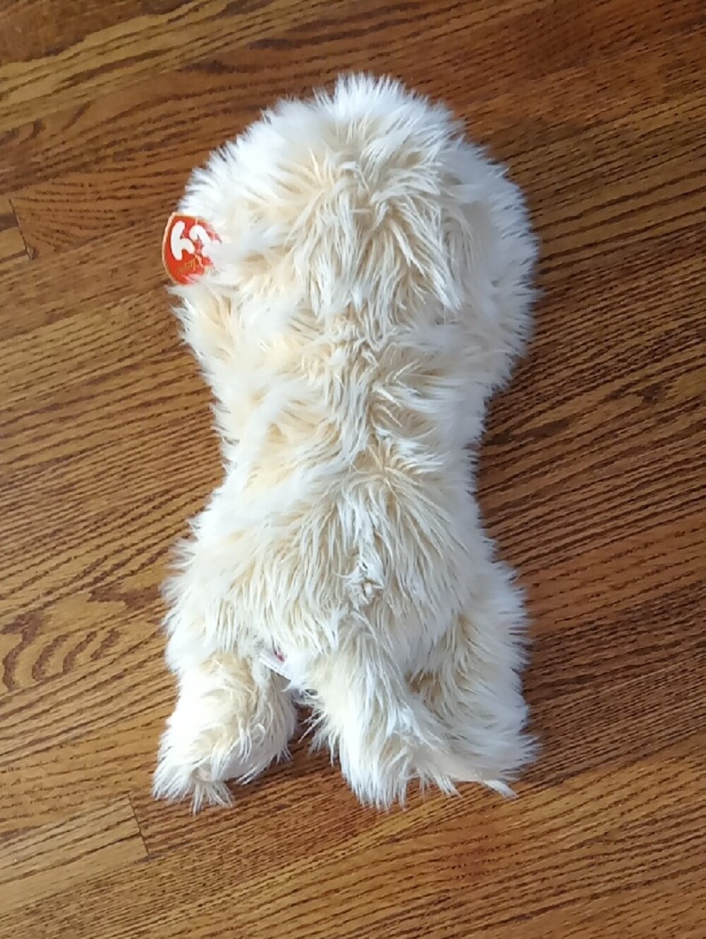 TY 2001 Jenkins Fuzzy Dog 13.5" - Picture 8 of 10